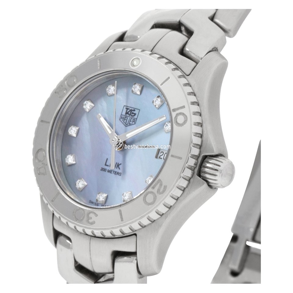 IMG_9081 TAG Heuer Link Lady Womens watch Quartz Steel WJ1317-0 Replica 5
