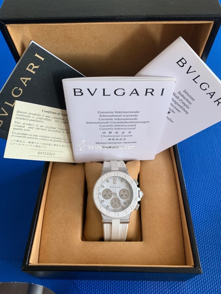 IMG_9081 Bulgari Diagono Mens watch Unisex Automatic Steel DG40SCH Replica 5