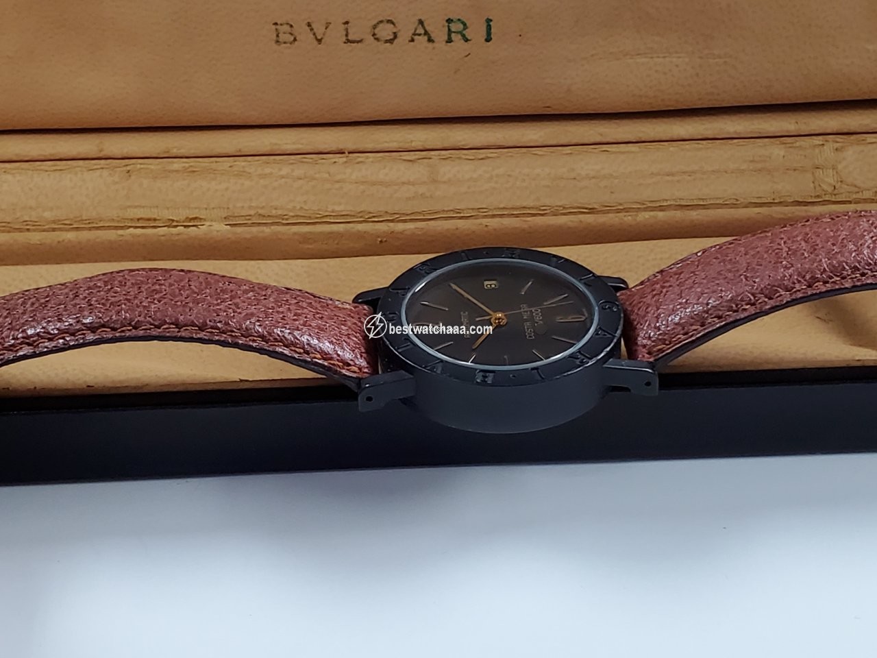 IMG_9081 Bulgari Bulgari Mens watch Unisex Automatic Carbon BB33VLD Replica 5