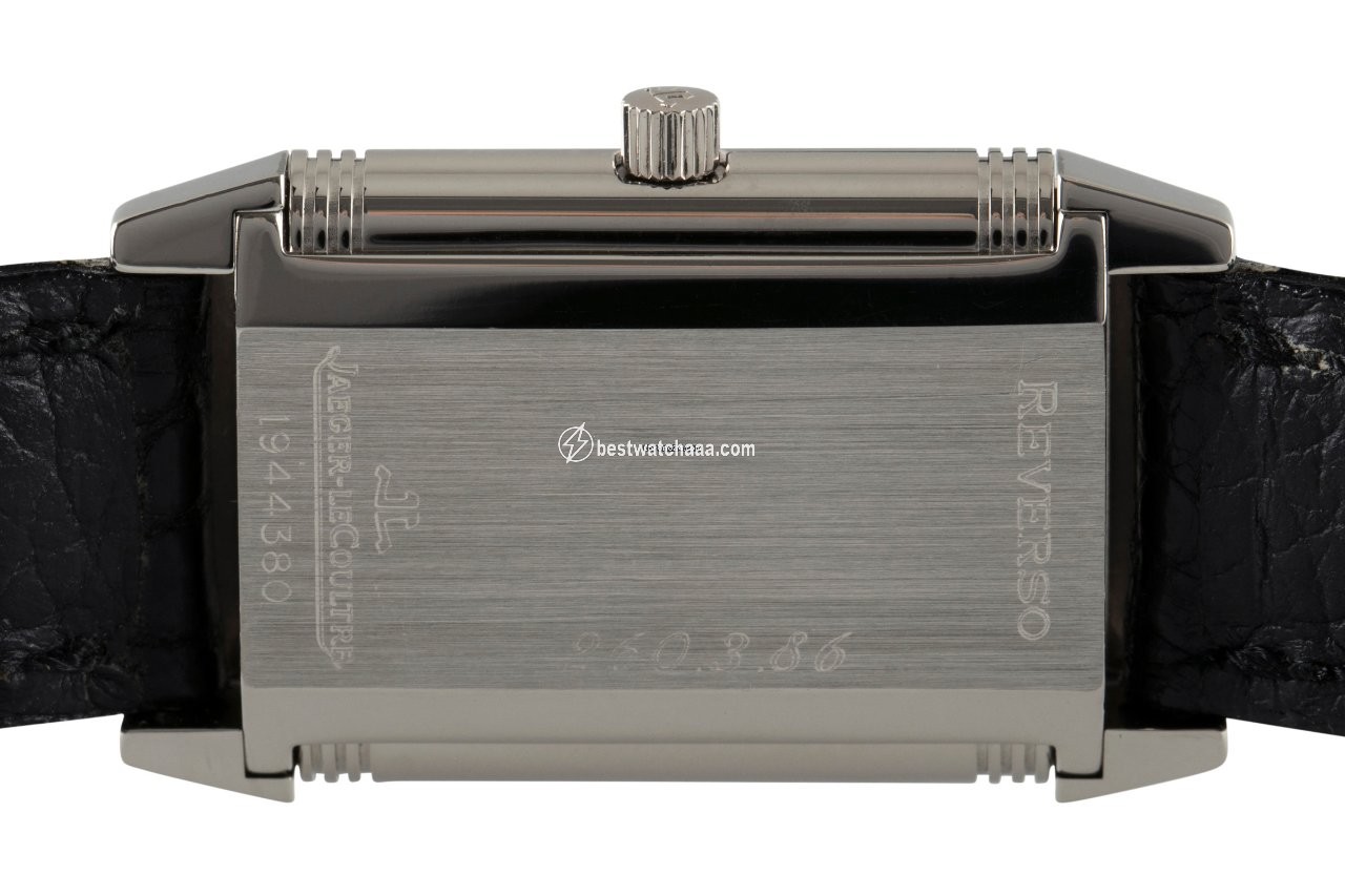 IMG_9081 Jaeger-LeCoultre Reverso Lady Womens watch Manual winding White gold 260.3.86 Replica 5