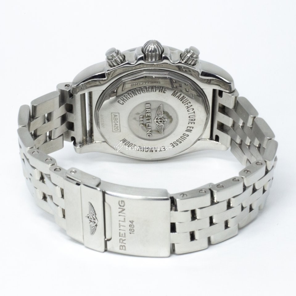 IMG_9081 Breitling Chronomat 44 GMT Mens watch Unisex Automatic Steel AB042011 BB56 375A Replica 5