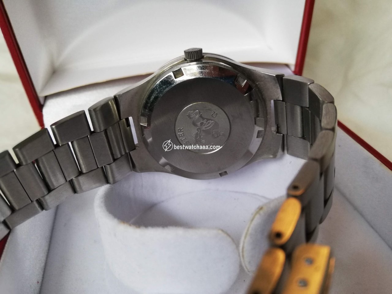 IMG_9081 Omega Seamaster Mens watch Unisex Automatic Steel 166.0206 Replica 5