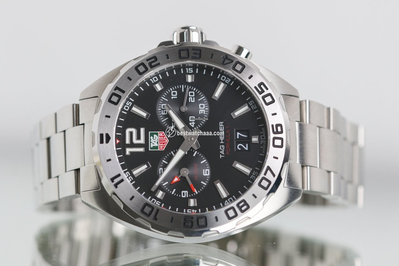 IMG_9081 TAG Heuer Formula 1 Quartz Mens watch Unisex Quartz Steel WAZ111A.BA0875 Replica 5