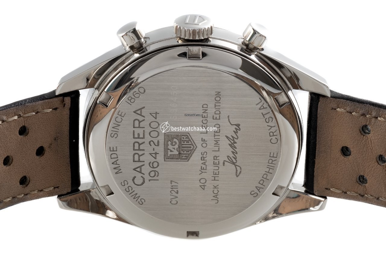 IMG_9081 TAG Heuer Carrera Calibre 17 Mens watch Unisex Automatic Steel CV2117 Replica 5