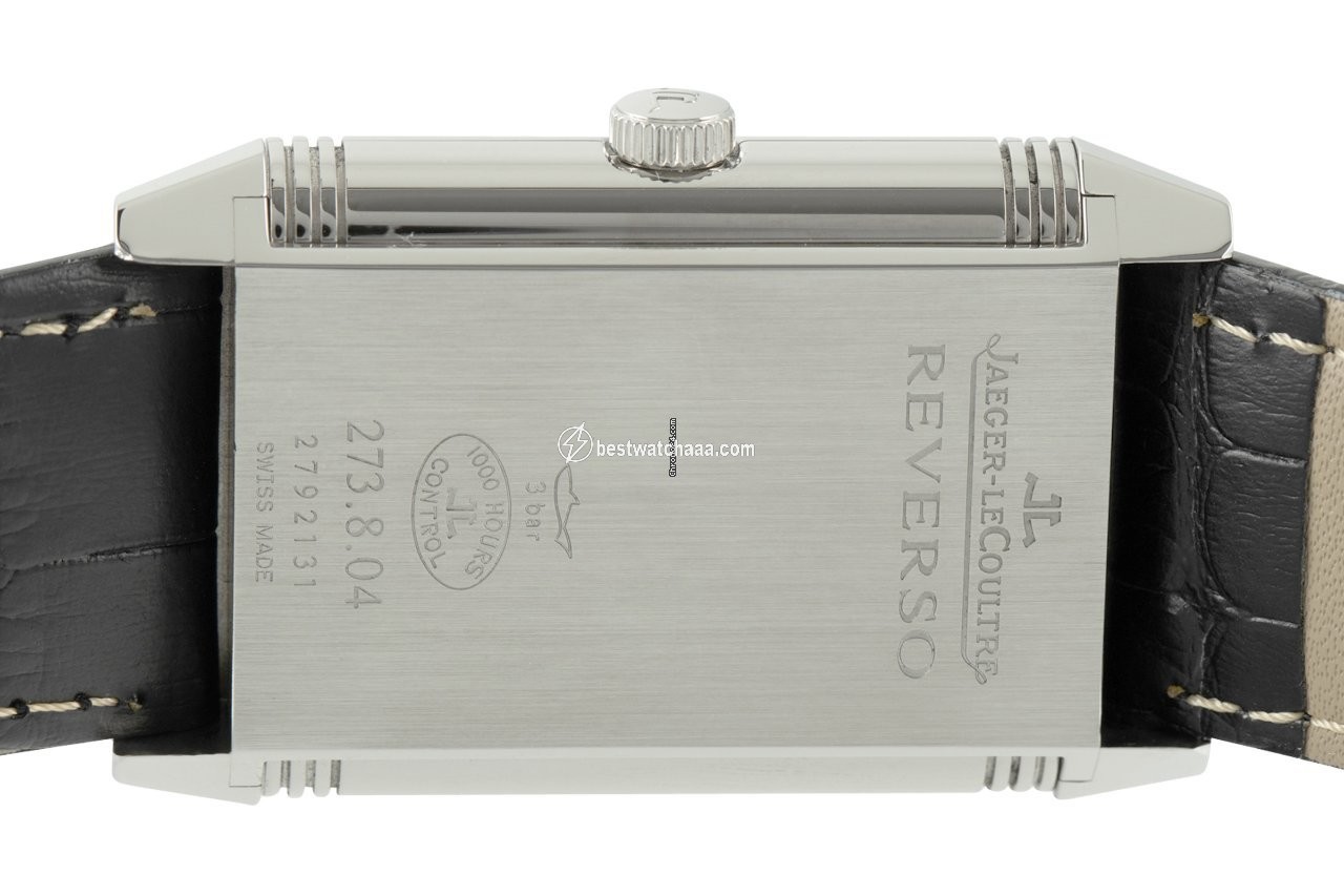 IMG_9081 Jaeger-LeCoultre Grande Reverso 976 Mens watch Unisex Manual winding Steel 273.8.04 Replica 5