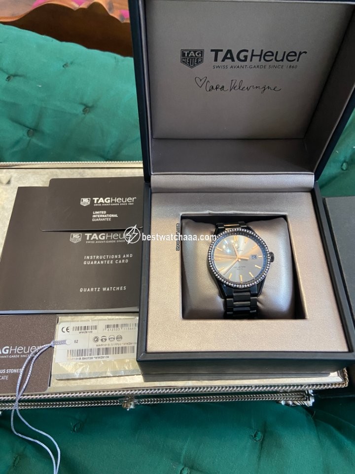 IMG_9081 TAG Heuer Carrera Lady Womens watch Quartz Steel WAR101B.BA0728 Replica 5