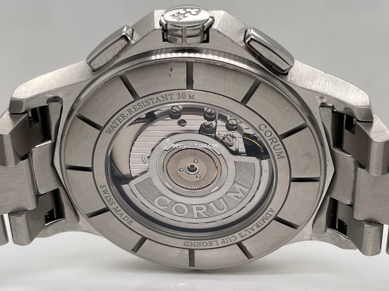 IMG_9081 Corum Admirals Cup Legend 42 Mens watch Unisex Automatic Steel 984.101.20 V705 AN10 Replica 5