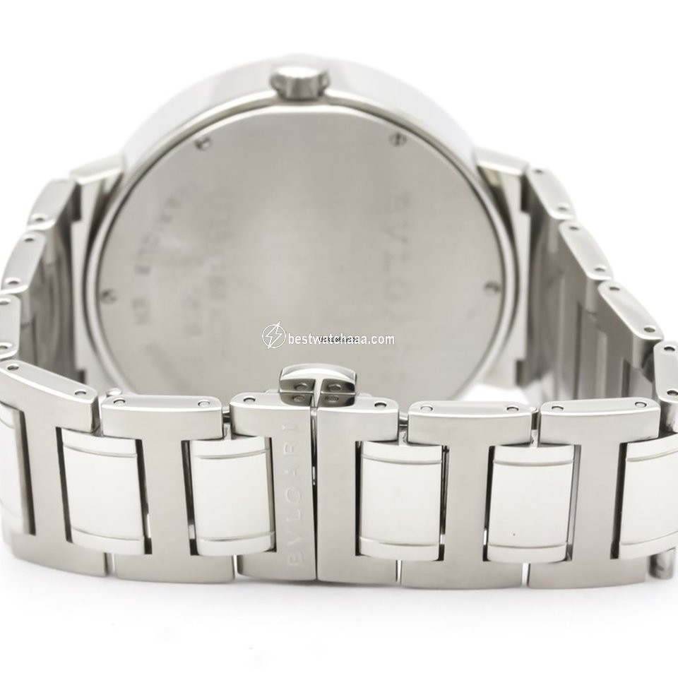 IMG_9081 Bulgari Bulgari Mens watch Unisex Automatic Steel BB42SS AUTO Replica 5