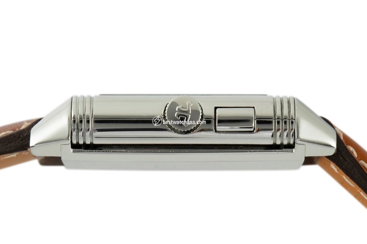 IMG_9081 Jaeger-LeCoultre Reverso Duoface Mens watch Unisex Manual winding Steel 272.8.54 Replica 5