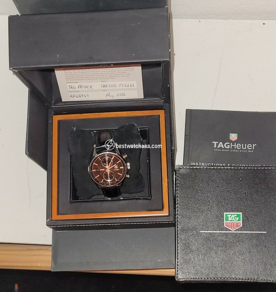 IMG_9081 TAG Heuer Carrera Calibre 1887 Mens watch Unisex Automatic Steel CAR2110.FC6266 Replica 5