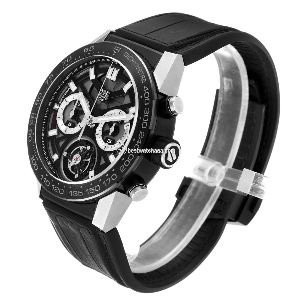 IMG_9081 TAG Heuer Carrera Heuer-02T Mens watch Unisex Automatic Titanium CAR5A8Y.FC6377 Replica 5