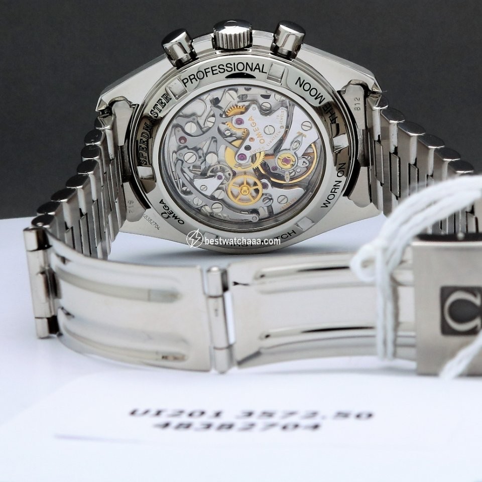 IMG_9081 Omega Speedmaster Professional Moonwatch Mens watch Unisex Manual winding Steel 3572.50 Replica 5