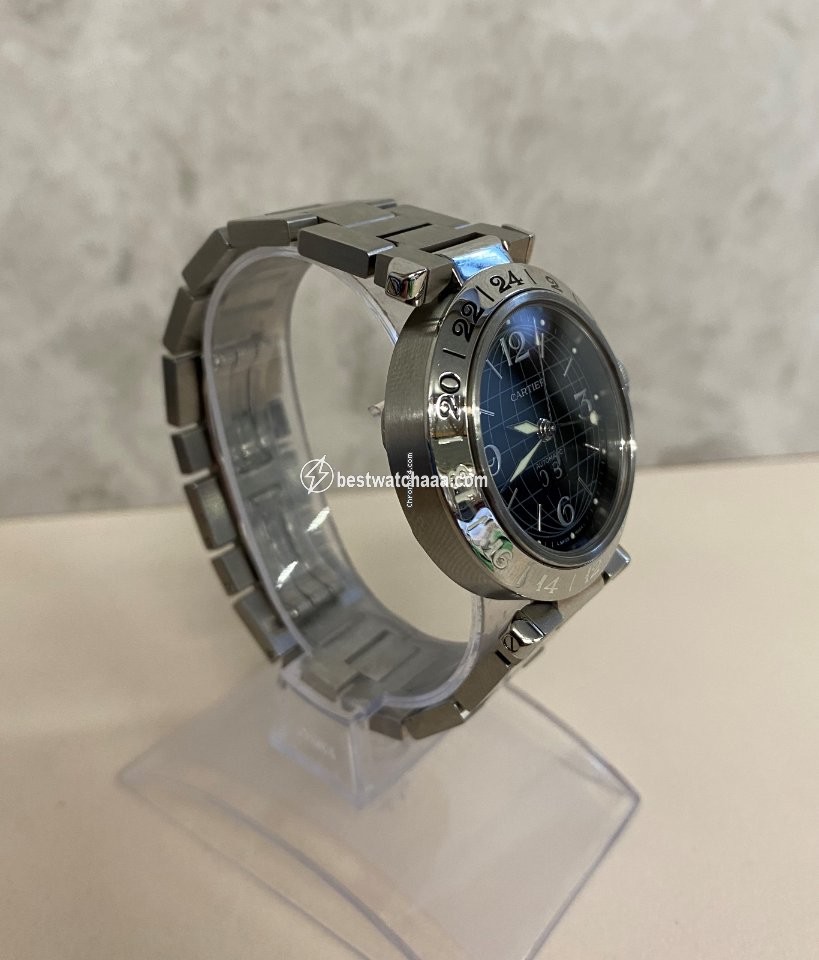 IMG_9081 Cartier Pasha Mens watch Unisex Automatic Steel 2550 Replica 5