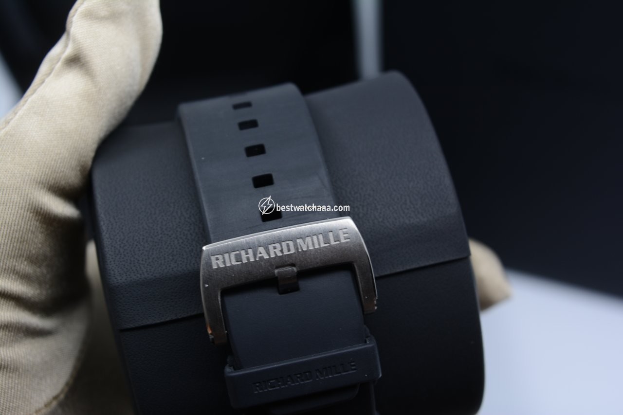 IMG_9081 Richard Mille Mens watch Unisex Automatic Titanium RM 60-01 Replica 5
