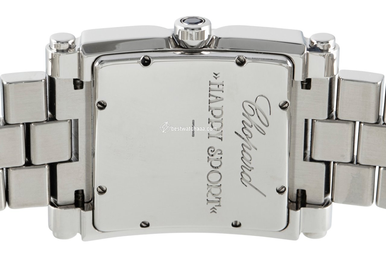 IMG_9081 Chopard Happy Sport Womens watch Quartz Steel 28 8447 Replica 5