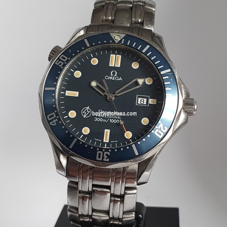 IMG_9081 Omega Seamaster Diver 300 M Mens watch Unisex Quartz Steel 25418000 Replica 5