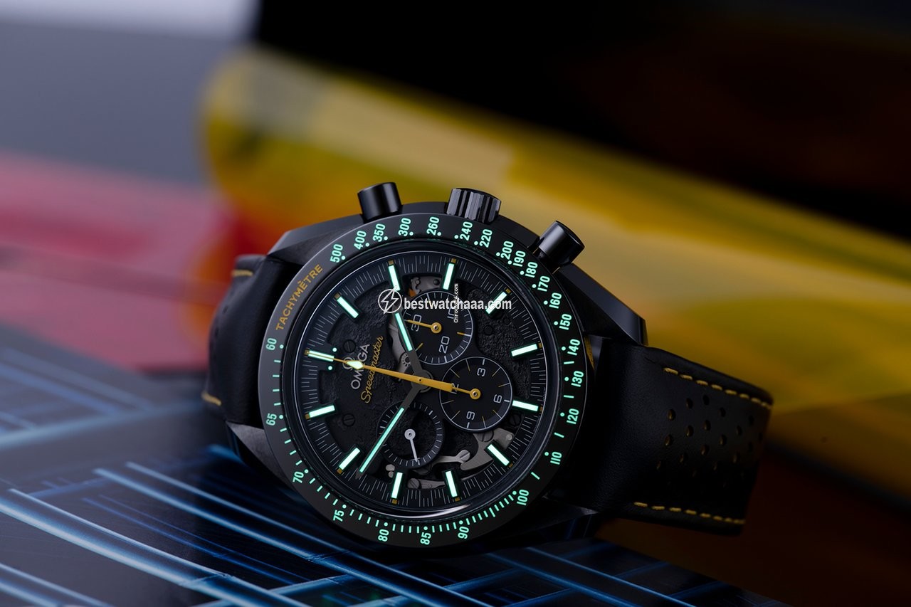 IMG_9081 Omega Speedmaster Professional Moonwatch Manual winding Ceramic 31192443001001 Replica 5