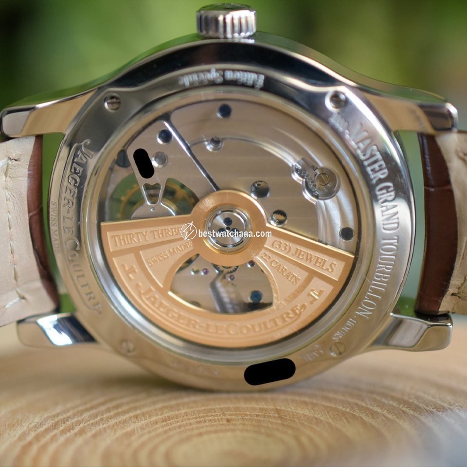 IMG_9081 Jaeger-LeCoultre Master Tourbillon Mens watch Unisex Automatic Steel Q1658420 Replica 5