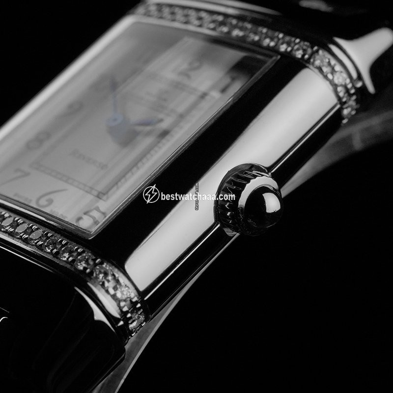 IMG_9081 Jaeger-LeCoultre Reverso Womens watch Steel 265.8.08 Replica 5