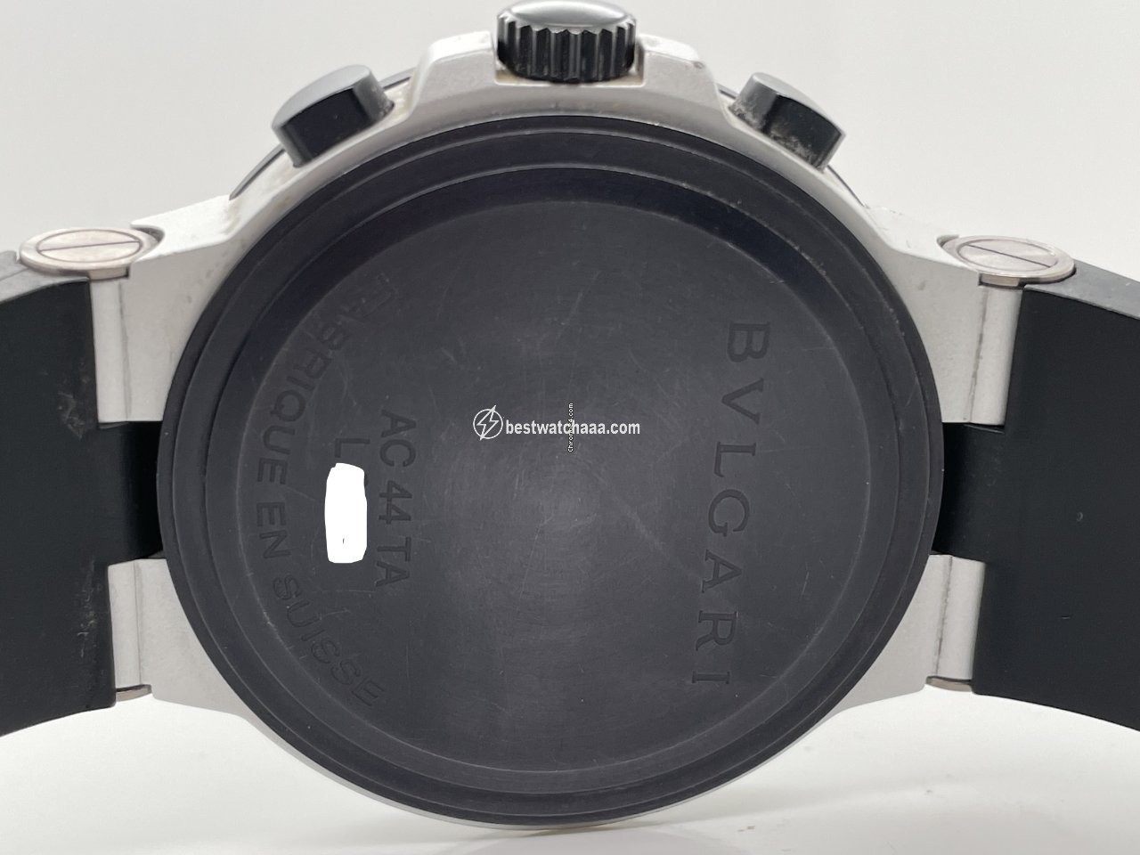 IMG_9081 Bulgari Diagono Mens watch Unisex Automatic Aluminum AC44TA Replica 5