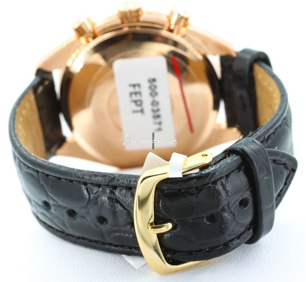 IMG_9081 Omega Speedmaster Day Date Mens watch Unisex Automatic Rose gold 3623.33.01 Replica 5