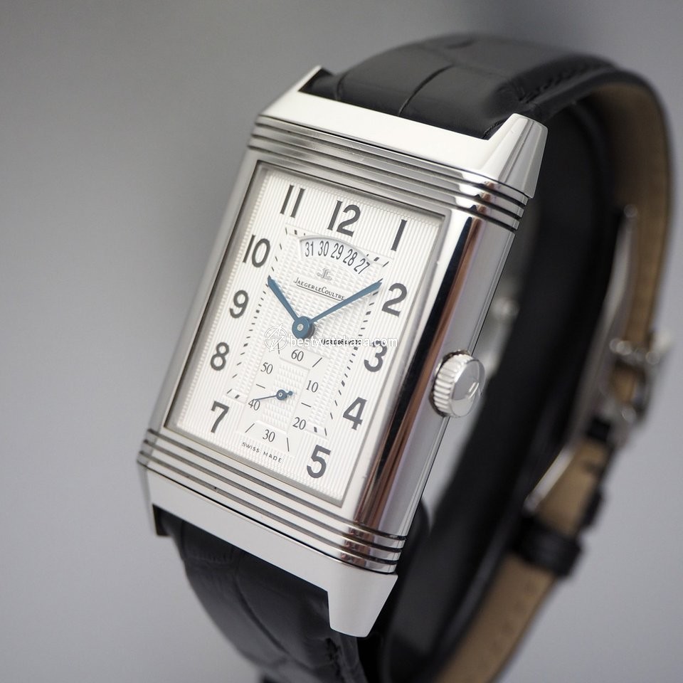 IMG_9081 Jaeger-LeCoultre Grande Reverso Mens watch Unisex Manual winding Steel 274.8.85 Replica 5