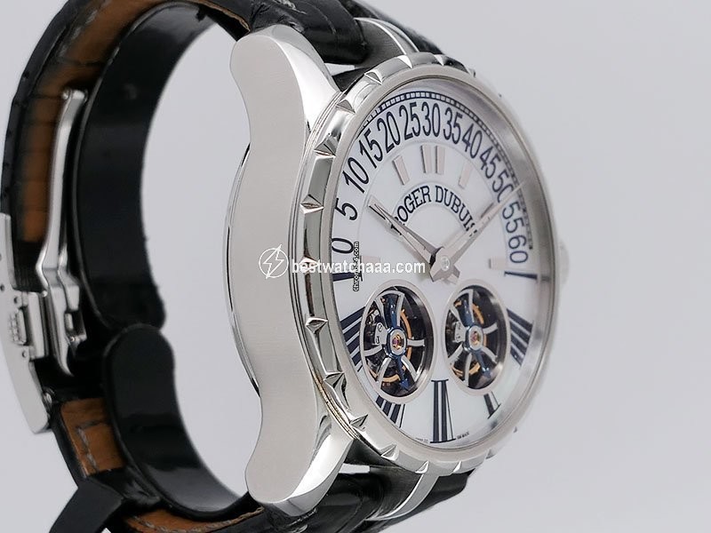 IMG_9081 Roger Dubuis Excalibur Mens watch Unisex Manual winding Steel EX 45.01.9.N1.67A Replica 5