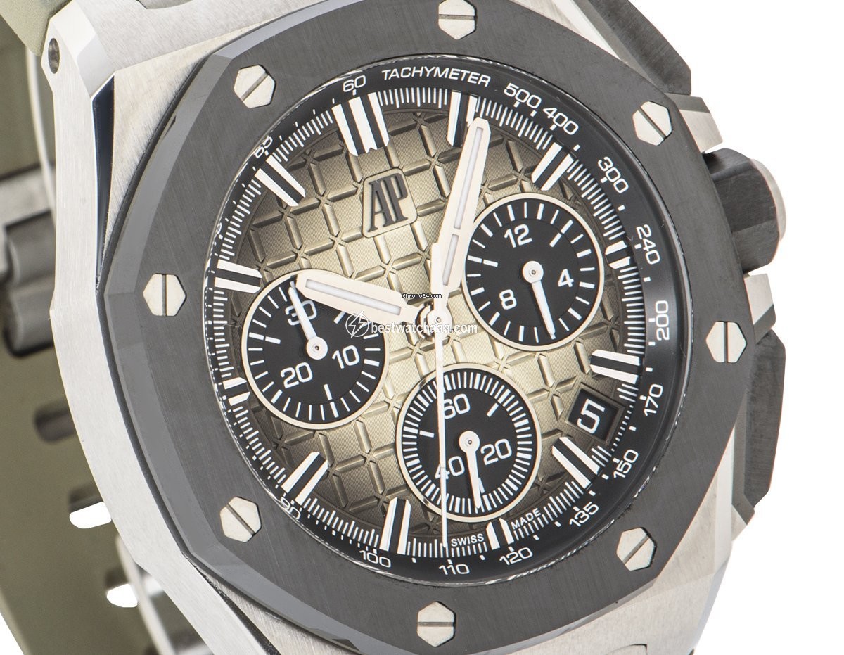 IMG_9081 Audemars Piguet Royal Oak Offshore Mens watch Unisex Automatic Steel 26420SO.OO.A600CA.01 Replica 5