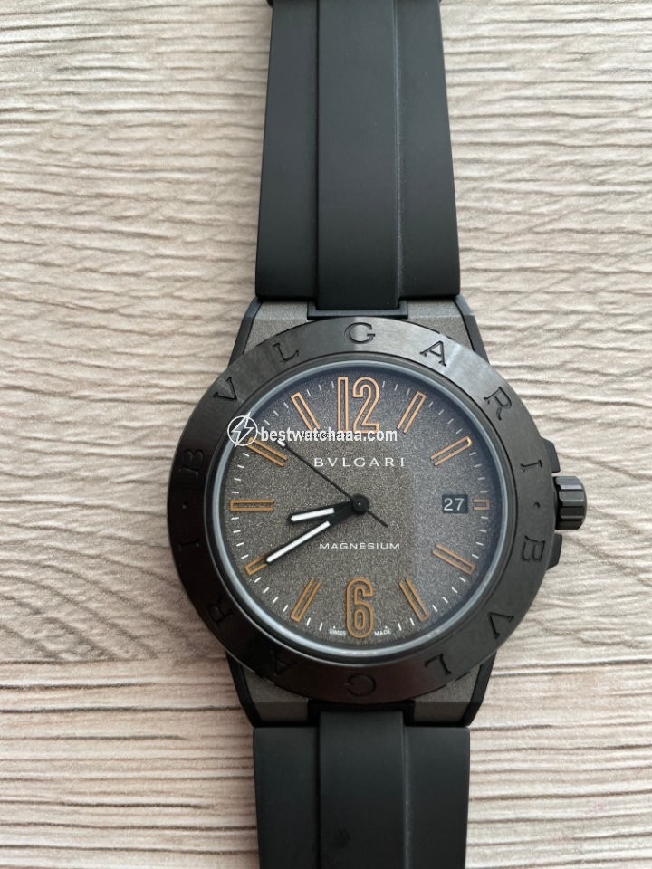 IMG_9081 Bulgari Diagono Mens watch Unisex Automatic Titanium 102966 Replica 5