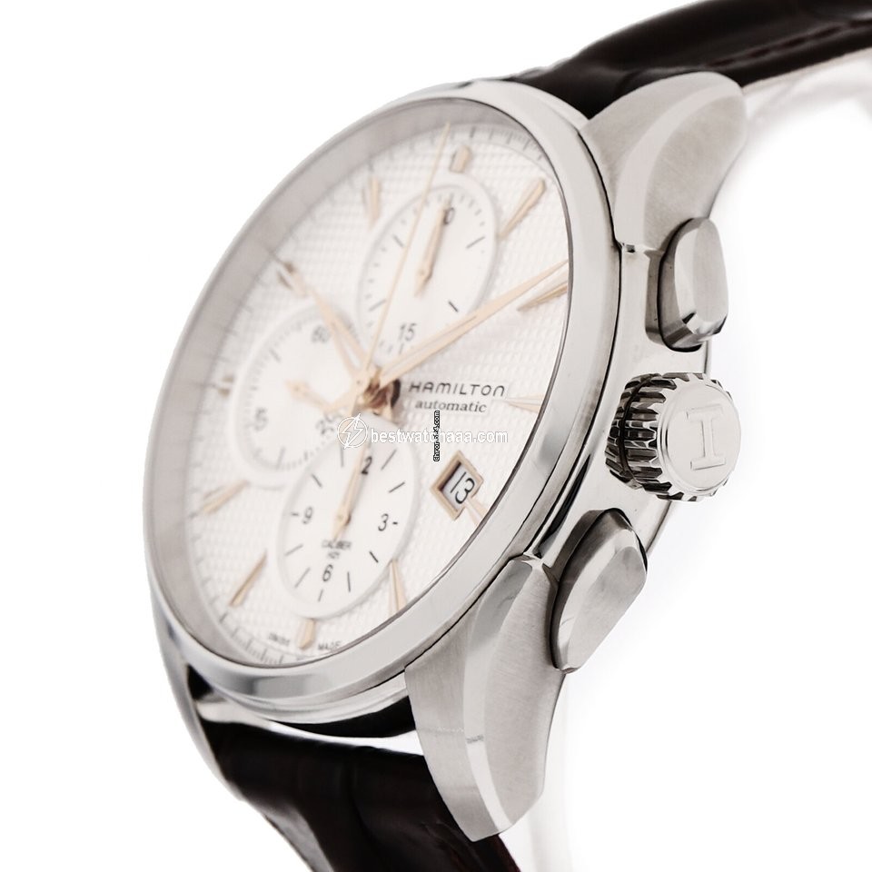 IMG_9081 Hamilton Jazzmaster Auto Chrono Mens watch Unisex Automatic Steel NUMBER H32596551 Replica 5