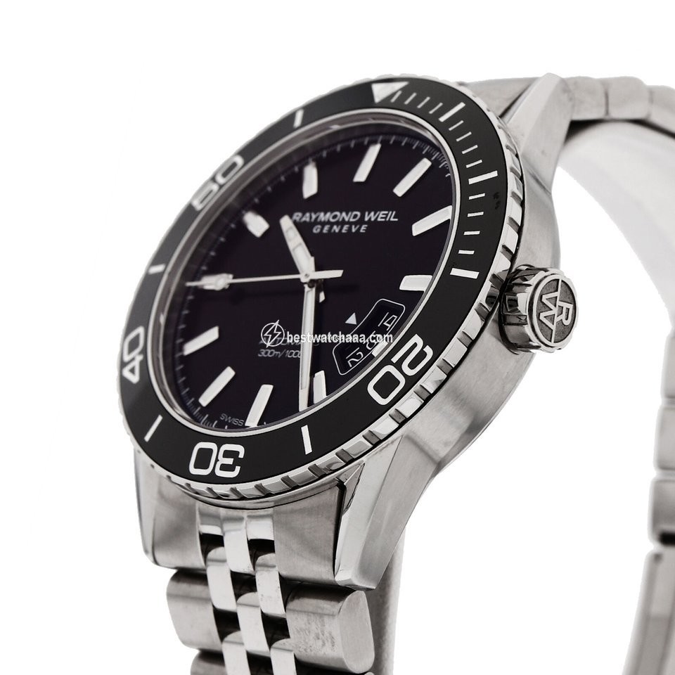 IMG_9081 Raymond Weil Freelancer Mens watch Unisex Automatic Steel NUMBER 2760-ST1-20001 Replica 5