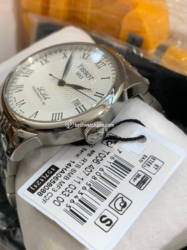 IMG_9081 Tissot Le Locle Mens watch Unisex Automatic Steel T006.407.11.033.00 Replica 5