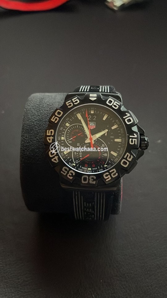 IMG_9081 TAG Heuer Formula 1 Quartz Mens watch Unisex Quartz Steel cah1012.rbx8318 Replica 5