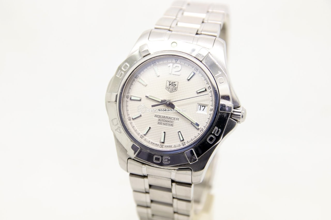 IMG_9081 TAG Heuer Aquaracer 300M Mens watch Unisex Automatic Steel WAF2111 Replica 5