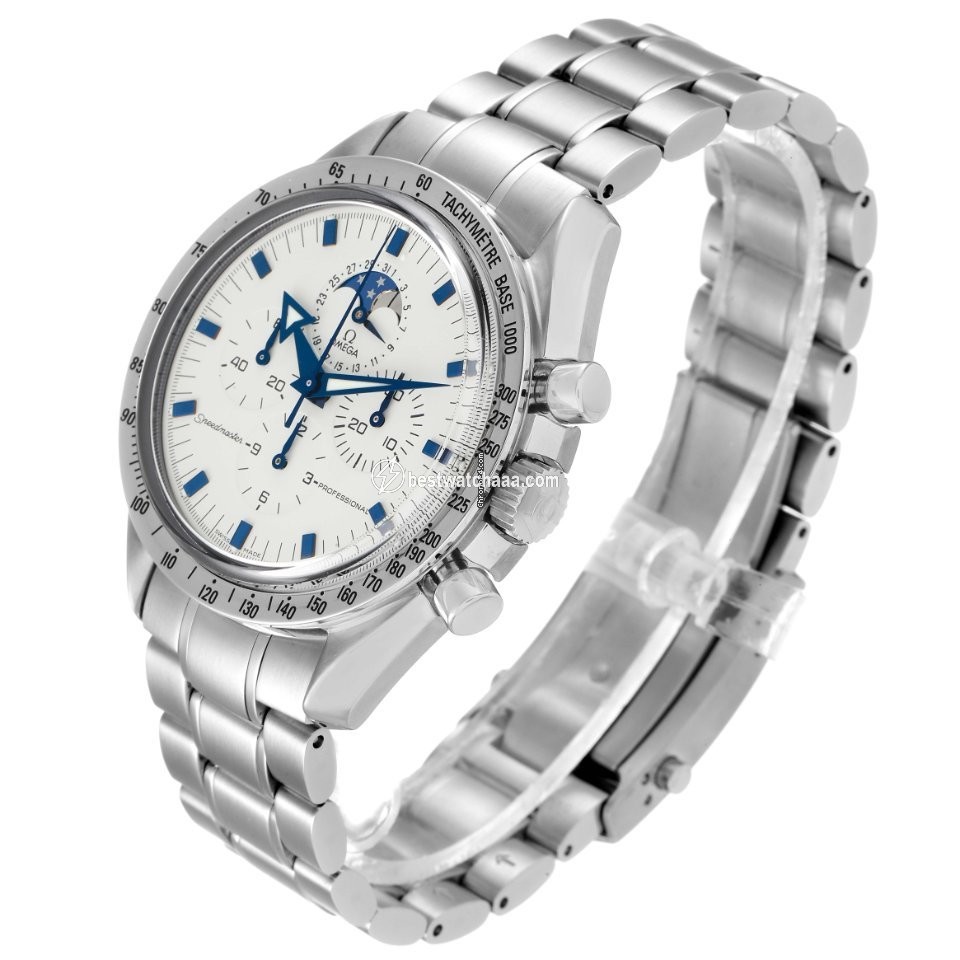 IMG_9081 Omega Speedmaster Professional Moonwatch Moonphase Mens watch Unisex Manual winding Steel 3575.20.00 Replica 5