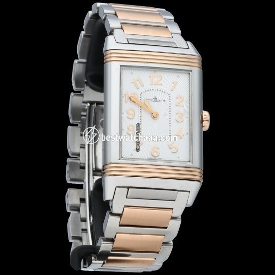 IMG_9081 Jaeger-LeCoultre Grande Reverso Lady Ultra Thin Womens watch Quartz Gold Steel Q3204120 Replica 5