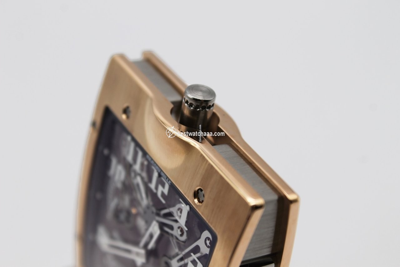 IMG_9081 Richard Mille Mens watch Unisex Manual winding Rose gold RM 020 Replica 5