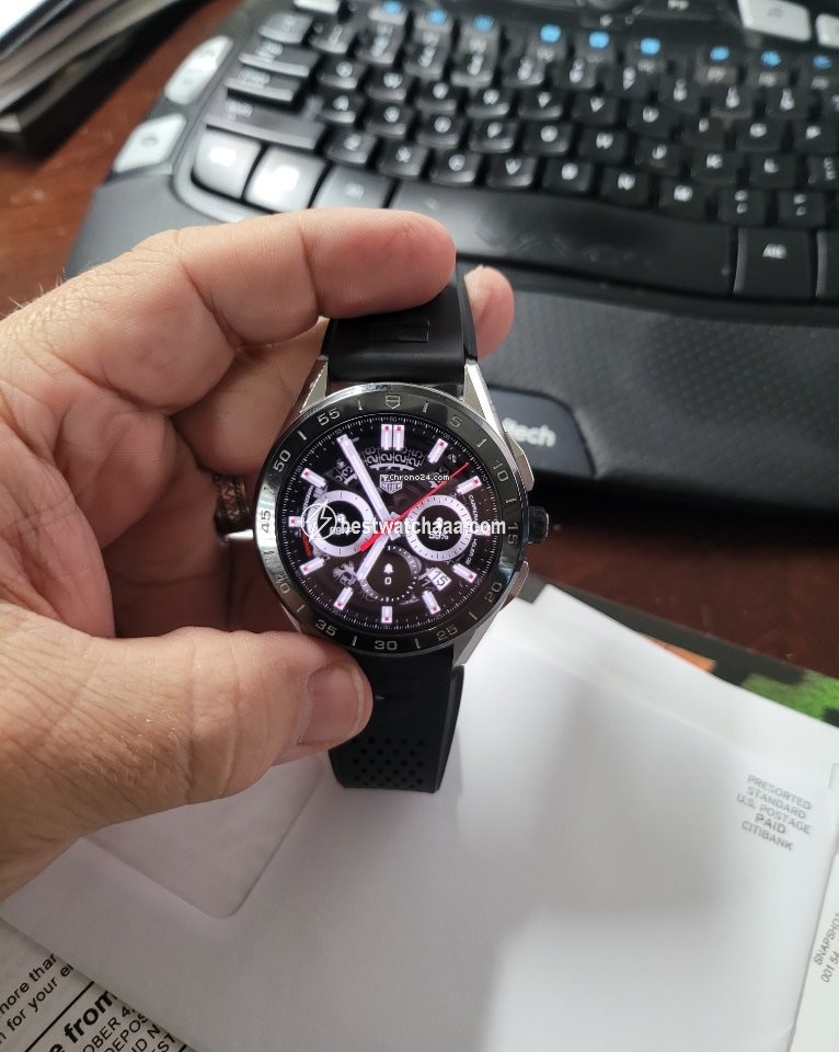 IMG_9081 TAG Heuer Connected Mens watch Unisex Quartz Steel SBG8A10.BA0646 Replica 5