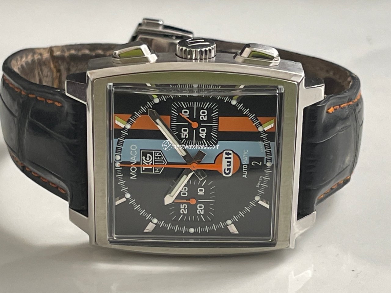 IMG_9081 TAG Heuer Monaco Mens watch Unisex Automatic Steel CW211A Replica 5