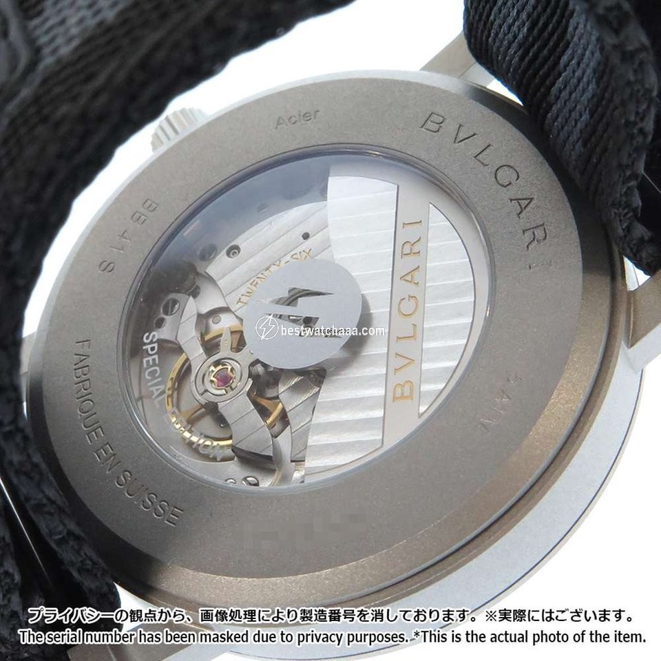 IMG_9081 Bulgari Mens watch Unisex Automatic Steel SAP103443 Replica 5