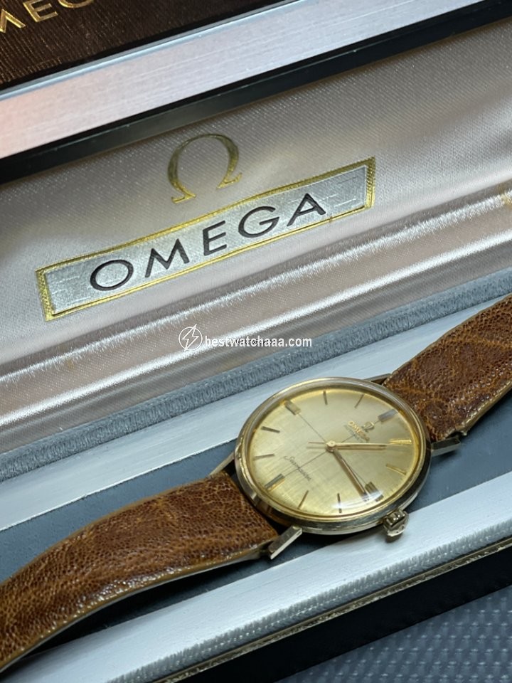IMG_9081 Omega Seamaster Mens watch Unisex Automatic Yellow gold Vintage Replica 5
