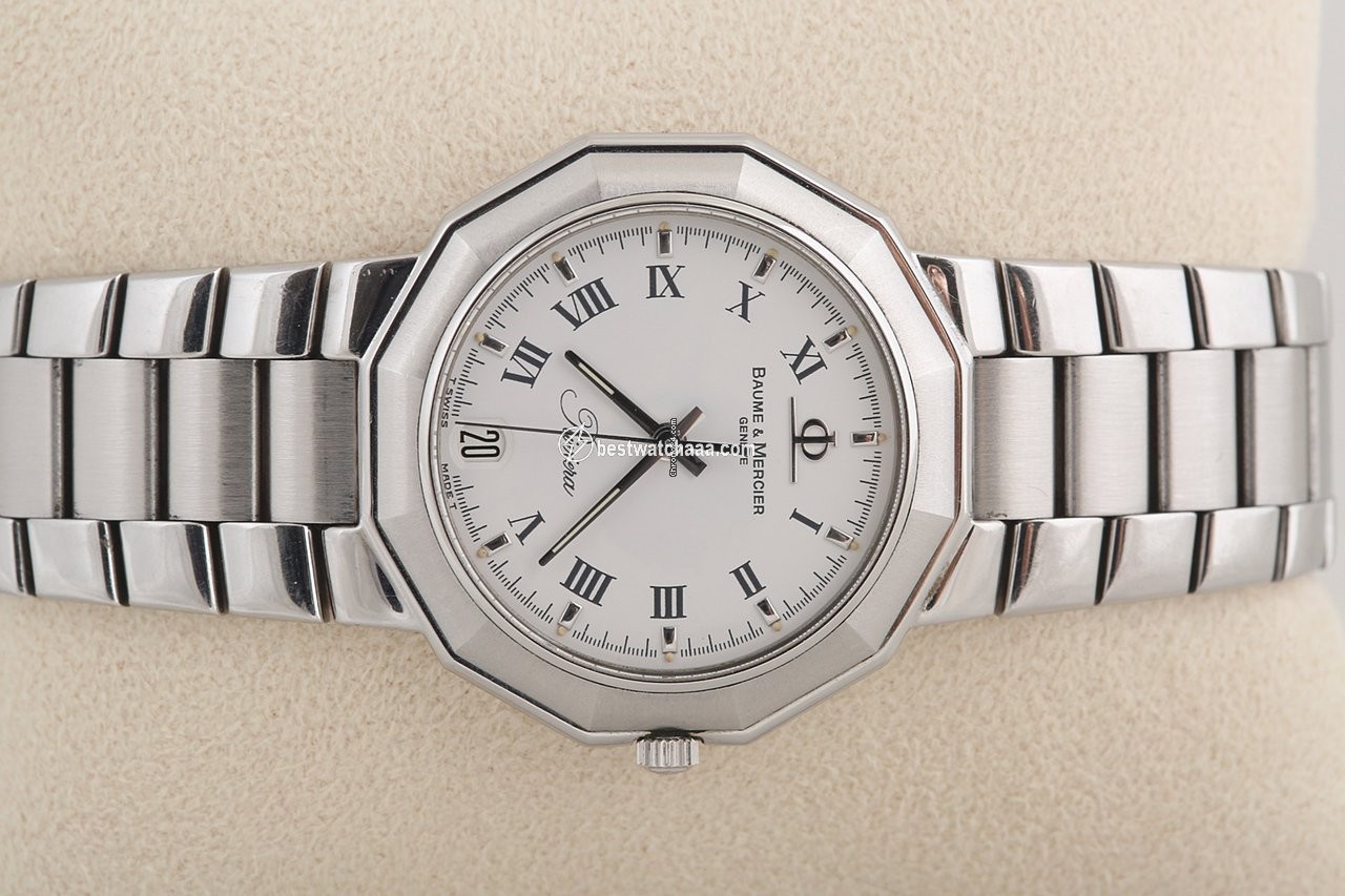 IMG_9081 Baume & Mercier Riviera Mens watch Unisex Quartz Steel Baume & Mercier 5131 Replica 5