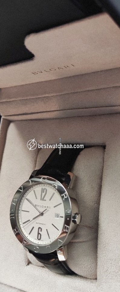 IMG_9081 Bulgari Bulgari Mens watch Unisex Automatic Steel BB42SLAUTO Replica 5