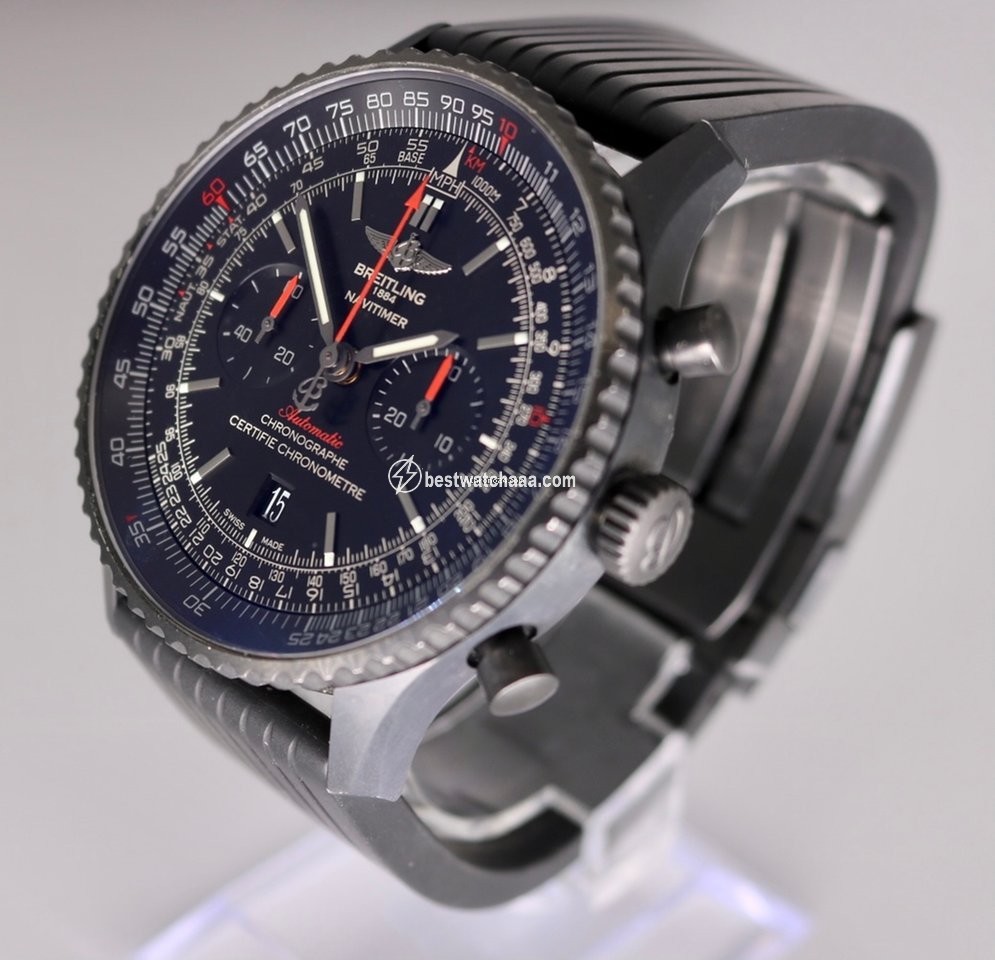 IMG_9081 Breitling Navitimer 01 (46 MM) Mens watch Unisex Automatic Steel MB012822.BE51.252S.M20DSA.2 Replica 5