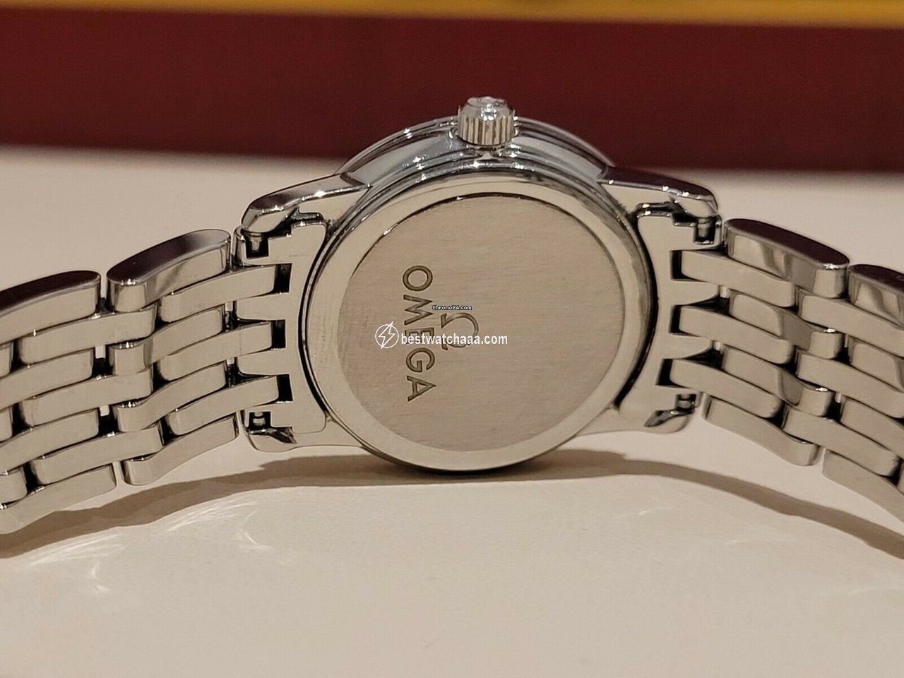 IMG_9081 Omega De Ville Womens watch Quartz Steel 457052000 Replica 5