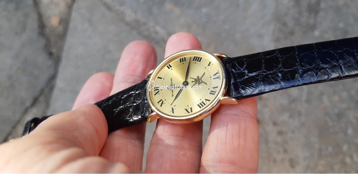 IMG_9081 Baume & Mercier Mens watch Unisex Manual winding Yellow gold 35108 Replica 5