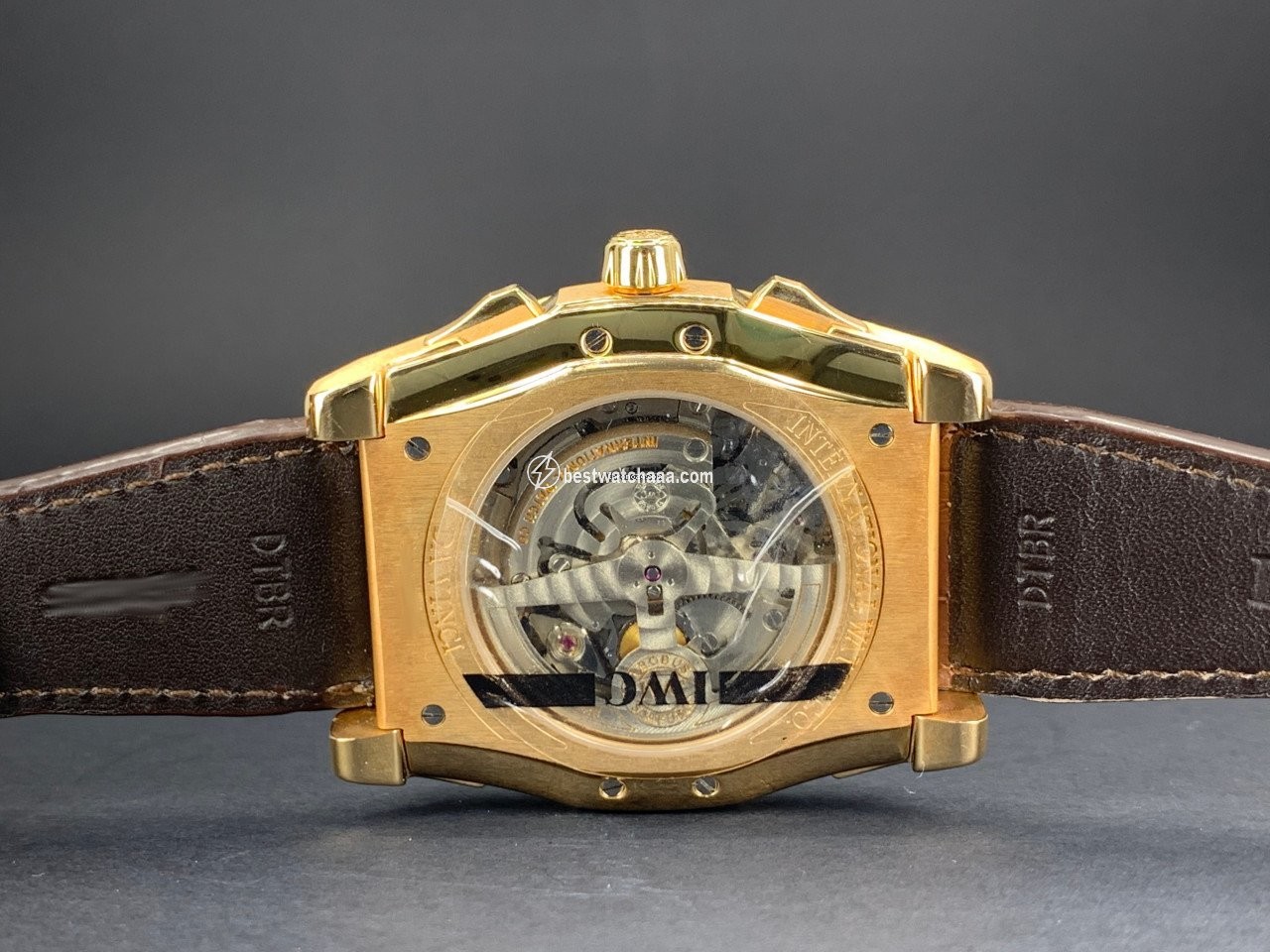 IMG_9081 IWC Da Vinci Perpetual Calendar Digital Date-Month Automatic Rose gold IW376107 Replica 5
