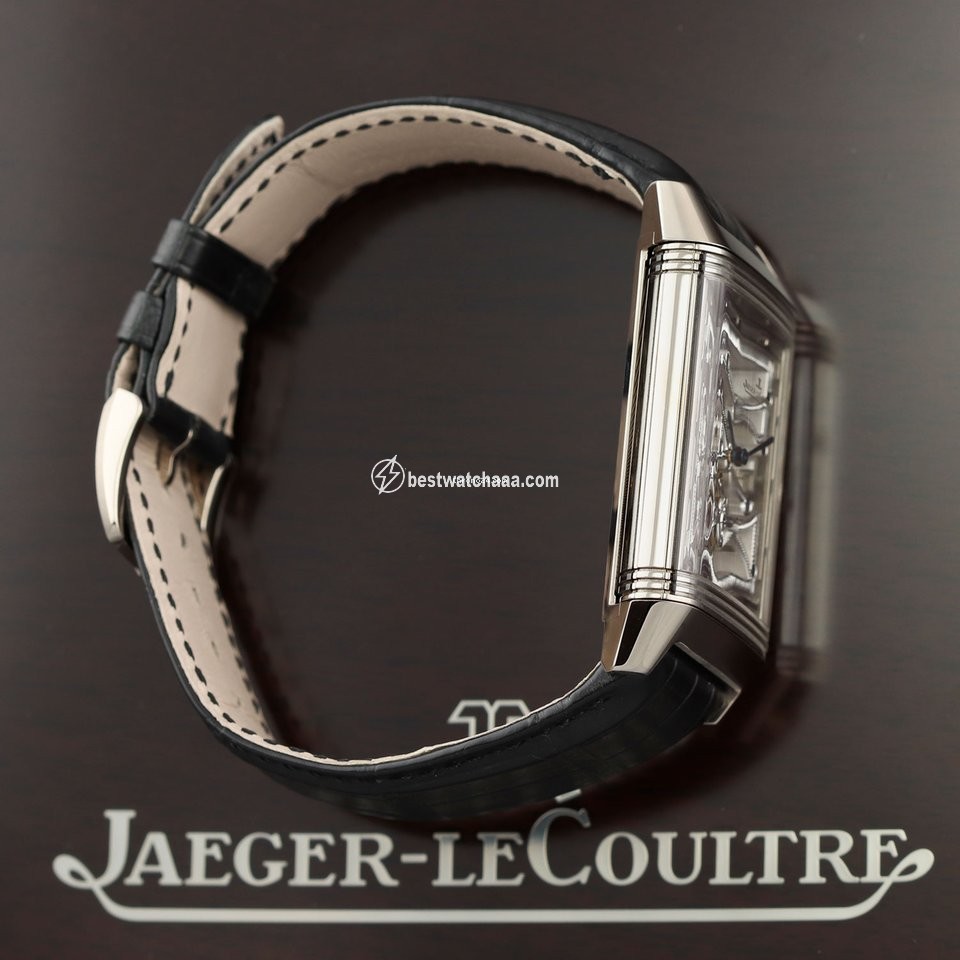 IMG_9081 Jaeger-LeCoultre Grande Reverso Mens watch Unisex Manual winding White gold 37335x1 273.3.48 Replica 5