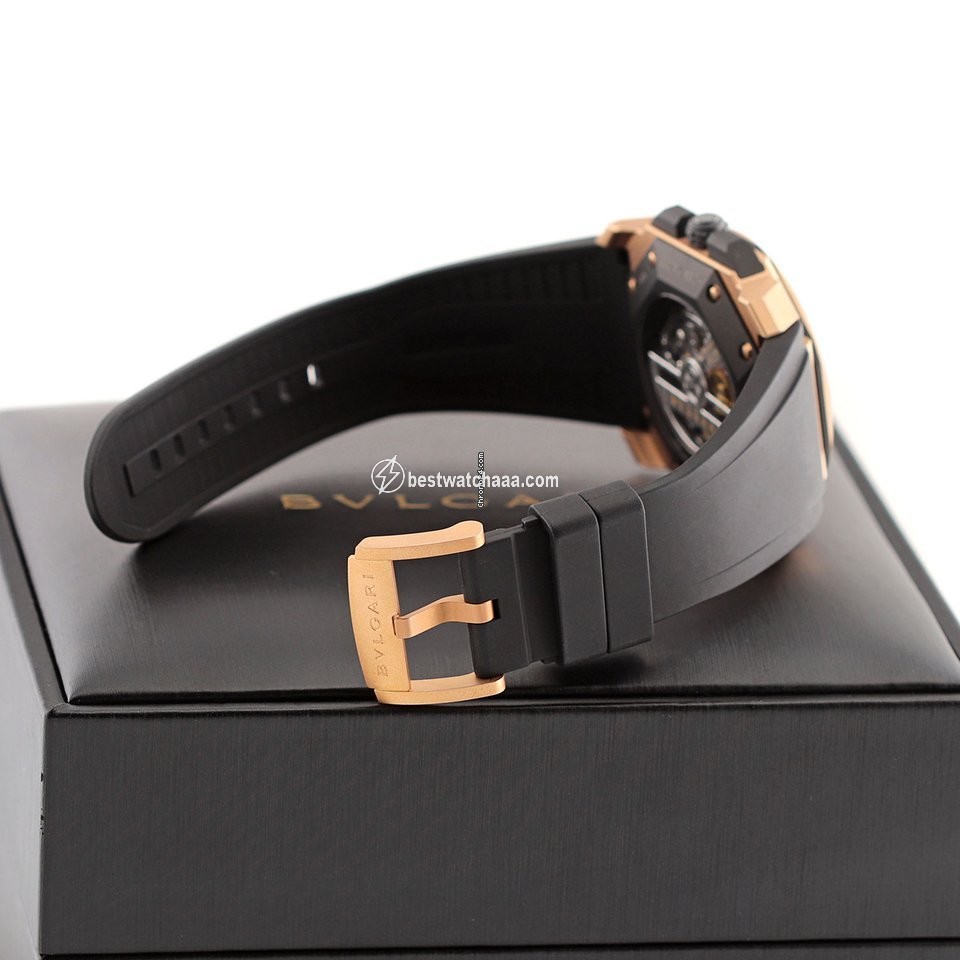 IMG_9081 Bulgari Octo Mens watch Unisex Automatic Rose gold 103204 Replica 5