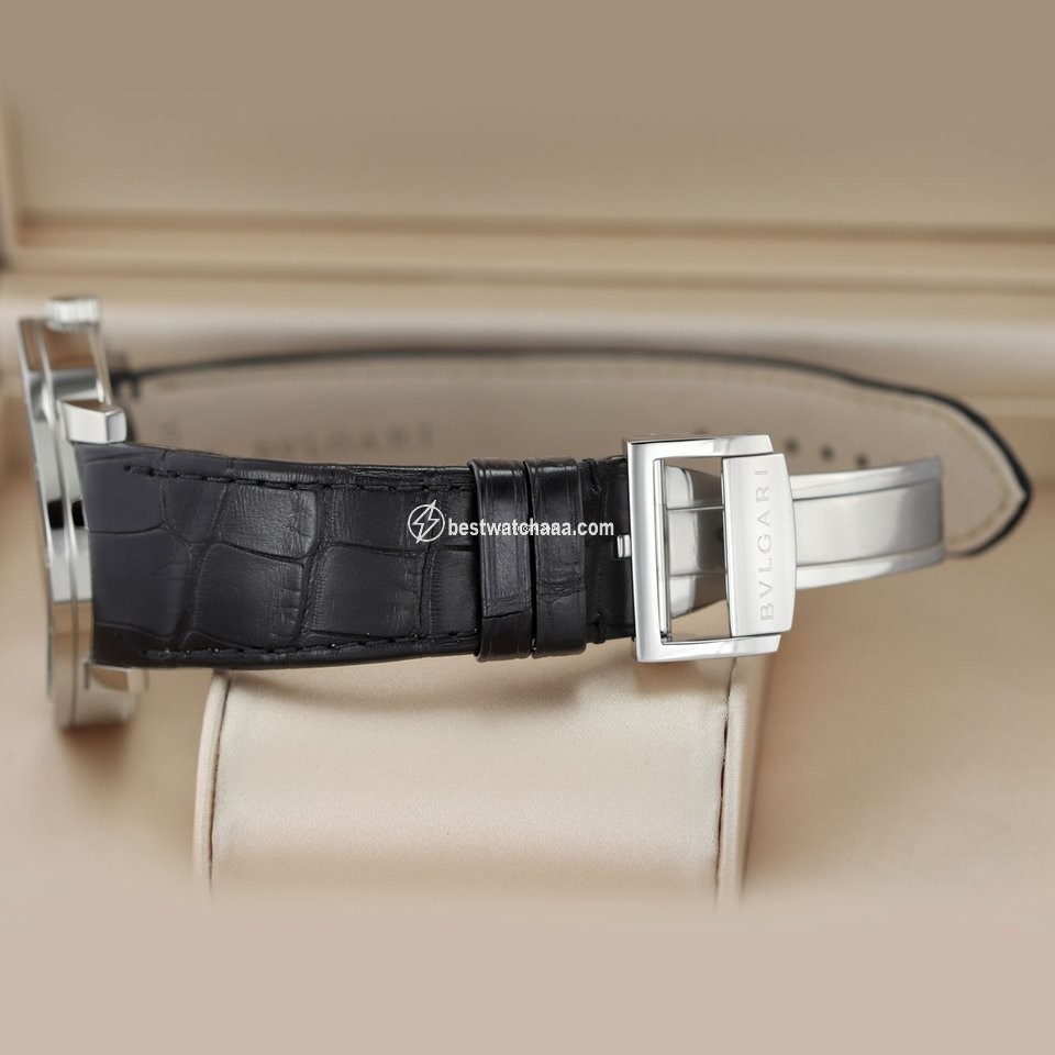 IMG_9081 Bulgari Bulgari Mens watch Unisex Manual winding Steel 101870 bb43wsl Replica 5